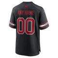 Punc Custom A.Cardinals Black Replica Alternate Game Stitched Jerseys
