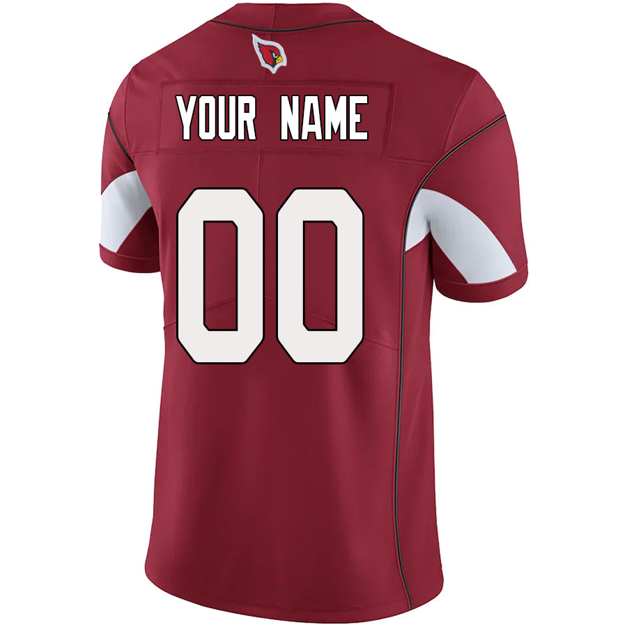 Punc Custom A.Cardinals Cardinal Vapor Untouchable Elite Stitched Jerseys
