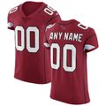 Punc Custom A.Cardinals White-Red Vapor Untouchable Elite Stitched Jerseys