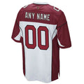 Punc Custom A.Cardinals White-Red Game Stitched Jerseys