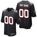 Punc Custom A.Falcons Black Alternate Game Stitched Jerseys
