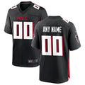 Punc Custom A.Falcons Black Home Game Stitched Jerseys