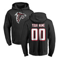 Punc Custom A.Falcons Black Salute to Service Hoodies Any Name & Numbers Stitched Jerseys