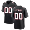 Punc Custom A.Falcons Black Throwback Limited Home Game Any Name & Numbers Stitched Jerseys