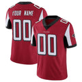 Punc Custom A.Falcons Red Color Vapor Untouchable Limited Home Game Any Name & Numbers Stitched Jerseys
