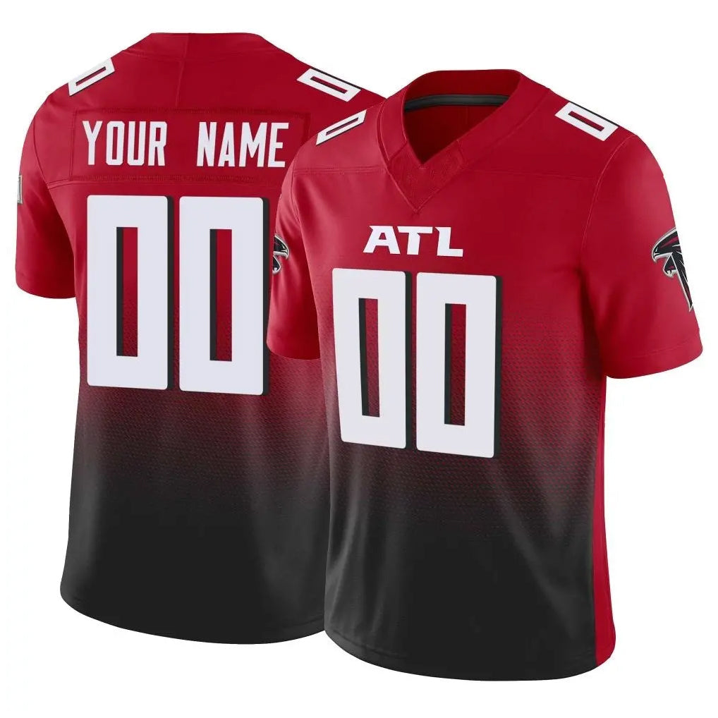 Punc Custom A.Falcons Red Vapor F.U.S.E. Limited Home Game Any Name & Numbers Stitched Jerseys