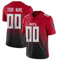 Punc Custom A.Falcons Red Vapor Untouchable Limited Home Game Any Name & Numbers Stitched Jerseys