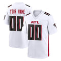Punc Custom A.Falcons White Home Game Any Name & Numbers Stitched Jerseys