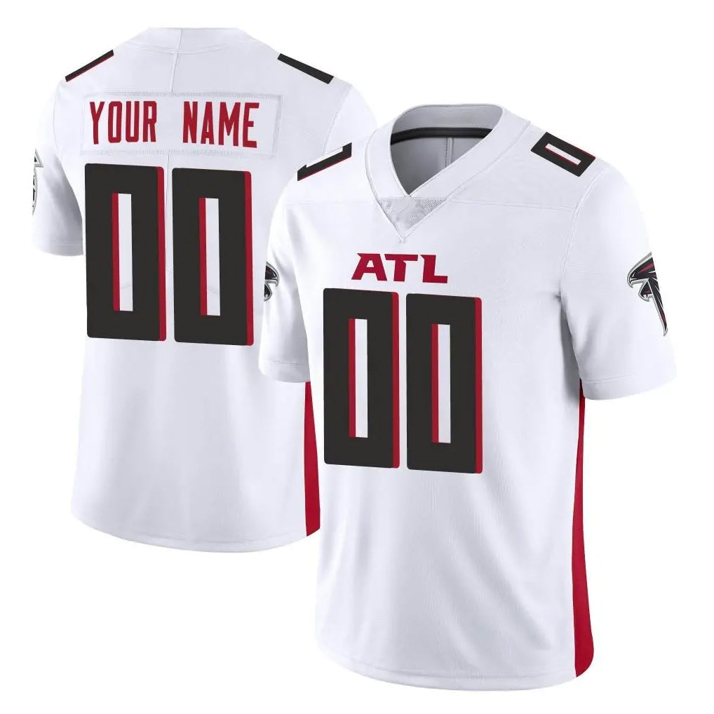 Punc Custom A.Falcons White Vapor Untouchable Limited Home Game Any Name & Numbers Stitched Jerseys