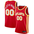 Punc Custom A.Hawks Red 2020-21 Swingman Jerseys - Icon Edition