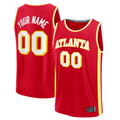 Punc Custom A.Hawks Red Fast Break Jerseys - Icon Edition