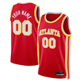 Punc Custom A.Hawks Red Swingman Jerseys - Icon Edition