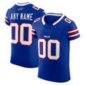 Punc Custom B.Bills Royal Vapor F.U.S.E. Elite Stitched Jerseys