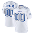 Punc Custom B.Bills White 2025 Rivalries Collection Game Stitched Jerseys