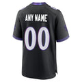 Punc Custom B.Ravens Black Home Game Any Name & Numbers Stitched Jerseys