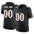 Punc Custom B.Ravens Black Vapor F.U.S.E. Limited Game Any Name & Numbers Stitched Jerseys