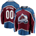 Punc Custom C.Avalanche Maroon Home Breakaway Jerseys
