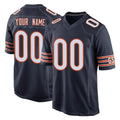Punc Custom C.Bears Navy Home Game Any Name & Numbers Stitched Jerseys