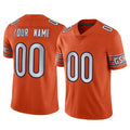 Punc Custom C.Bears Orange Alternate Vapor Limited Home Game Any Name & Numbers Stitched Jerseys
