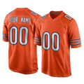 Punc Custom C.Bears Orange Home Game Any Name & Numbers Stitched Jerseys