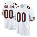 Punc Custom C.Bears White Home Game Any Name & Numbers Stitched Jerseys