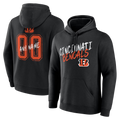 Punc Custom C.Bengals Gray Big & Tall Team Authentic Custom Hoodie Stitched Jerseys