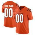 Punc Custom C.Bengals Orange Vapor Untouchable Limited Home Game Any Name & Numbers Stitched Jerseys