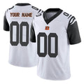 Punc Custom C.Bengals White Color Rush Vapor Untouchable Limted Home Game Any Name & Numbers Stitched Jerseys