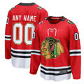 Punc Custom C.Blackhawks Red Centennial Breakaway Jerseys