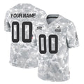 Punc Custom C.Browns Arctic Camo Salute to Service Limited Home Game Any Name & Numbers Stitched Jerseys