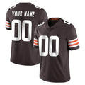 Punc Custom C.Browns Brown Color Vapor Untouchable Limited Home Game Any Name & Numbers Stitched Jerseys