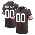 Punc Custom C.Browns Brown Home Game Any Name & Numbers Stitched Jerseys