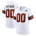 Punc Custom C.Browns White 1946 Collection Alternate Stitched Jerseys