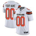 Punc Custom C.Browns White Alternate Vapor Untouchable Limited Home Game Any Name & Numbers Stitched Jerseys