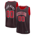 Punc Custom Chicago BullsC.Bulls Black Fast Break Jerseys - Icon Edition