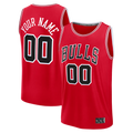Punc Custom C.Bulls Red Fast Break Jerseys - Icon Edition