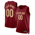 Punc Custom C.Cavaliers Burgundy Swingman Jerseys - Icon Edition