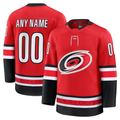 Punc Custom C.Hurricanes Red Alternate Premium Stitched Jerseys