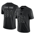 Punc Custom C.Panthers Black Limited Reflective Game Any Name & Numbers Stitched Jerseys