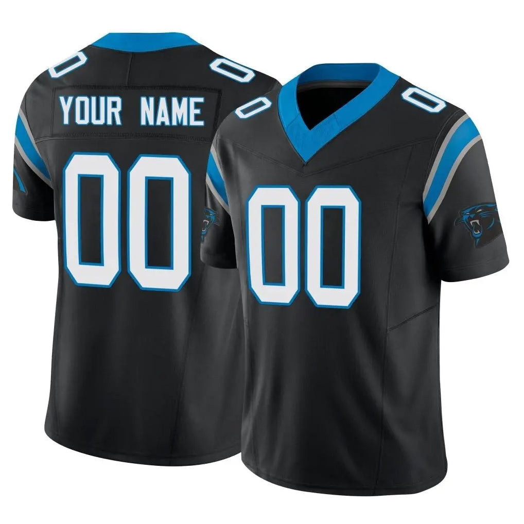 Punc Custom C.Panthers Black Vapor F.U.S.E. Limited Home Game Any Name & Numbers Stitched Jerseys