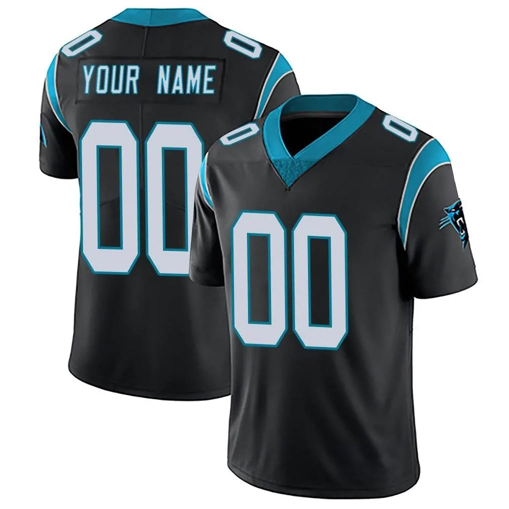 Punc Custom C.Panthers Black Vapor Untouchable Limited Game Any Name & Numbers Stitched Jerseys