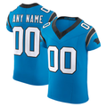 Punc Custom C.Panthers Blue Vapor F.U.S.E. Elite Stitched Jerseys