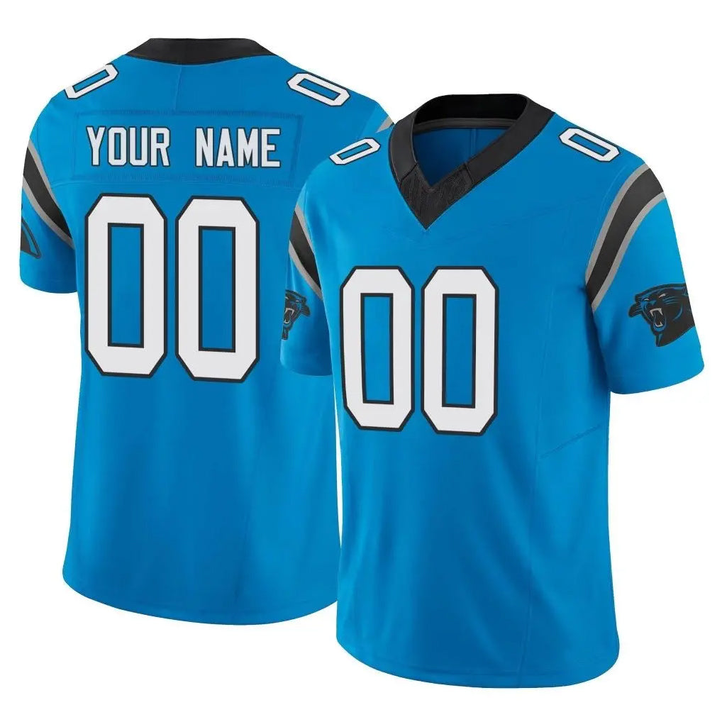 Punc Custom C.Panthers Blue Vapor F.U.S.E. Limited Home Game Any Name & Numbers Stitched Jerseys