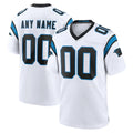 Punc Custom C.Panthers White Home Game Any Name & Numbers Stitched Jerseys