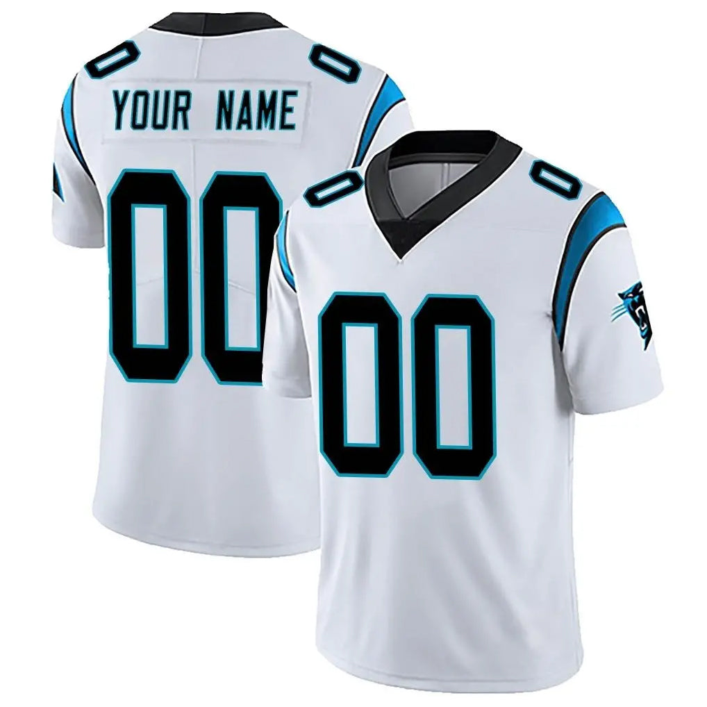 Punc Custom C.Panthers White Vapor Untouchable Limited Game Any Name & Numbers Stitched Jerseys