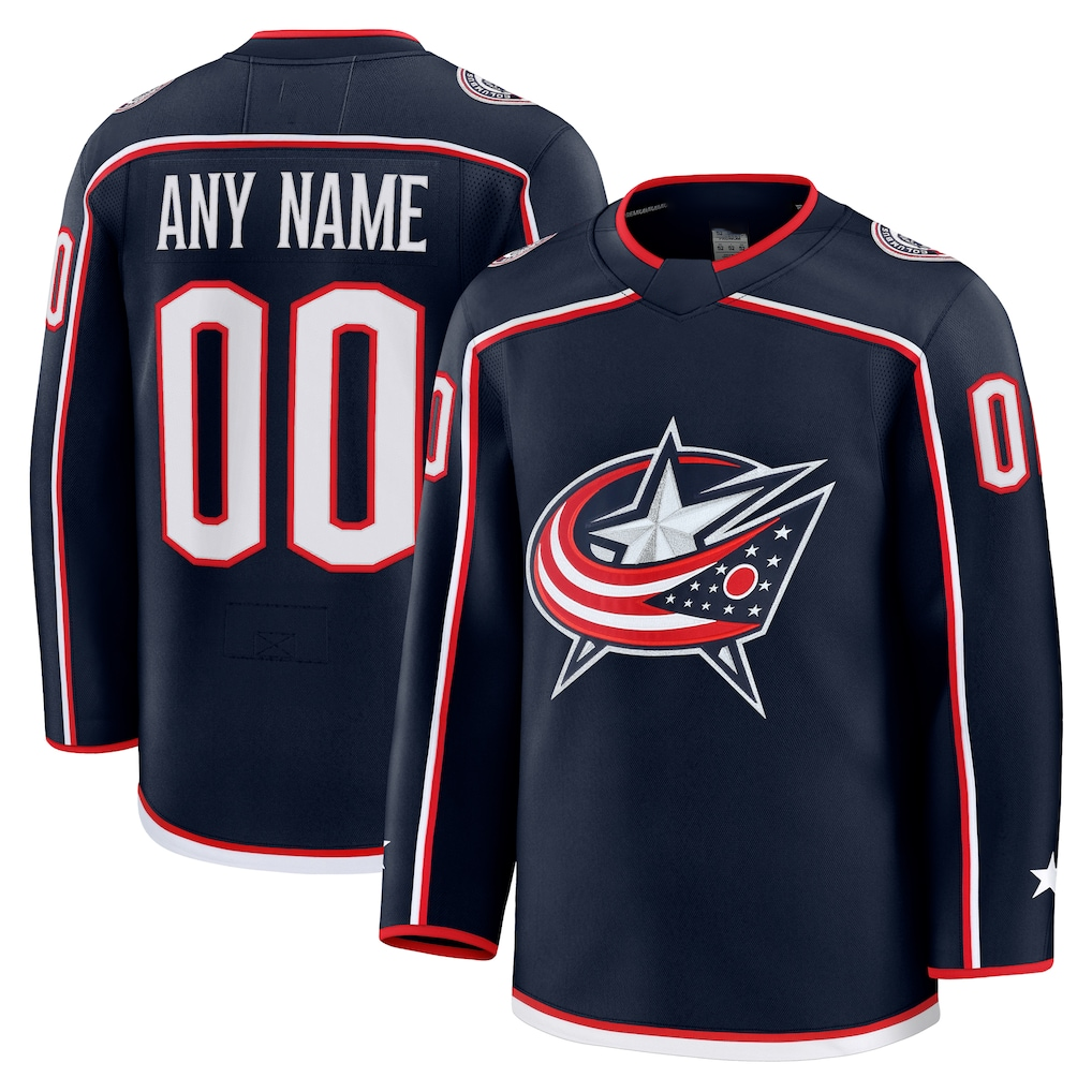 Punc Custom CB.Jackets  Navy Home Premium Jersey