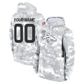 Punc Custom D.Broncos Arctic Camo Salute to Service Hoodies Limited Any Name & Numbers Stitched Jerseys