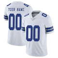 Punc Custom D.Cowboys White Vapor Untouchable Limited Home Game Any Name & Numbers Stitched Jerseys