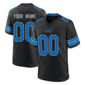 Punc Custom D.Lions Black Alternate Home Game Any Name & Numbers Stitched Jerseys
