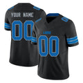 Punc Custom D.Lions Black Alternate Vapor F.U.S.E. Limited Home Game Any Name & Numbers Stitched Jerseys